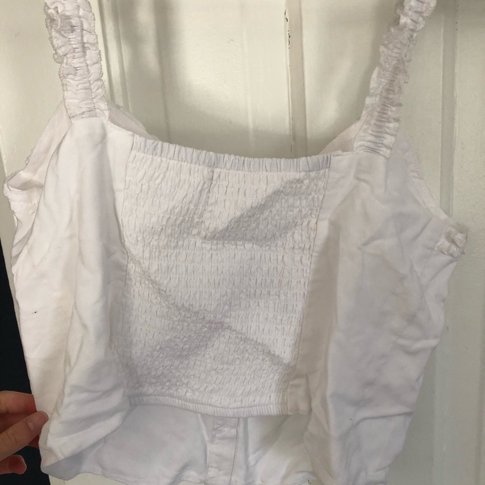 White Pac Sun crop top - Picture 4 of 4